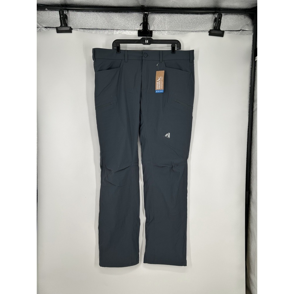 Eddie Bauer Fleece Lined Guide Pro Pants 40x36 Hiking Cargo First Ascent Chino